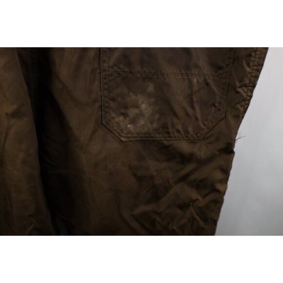 Vintage 80s 90s Dan's Hunting Gear Mens 44x28 Handmade Briar Proof Overalls USA - Picture 13 of 16